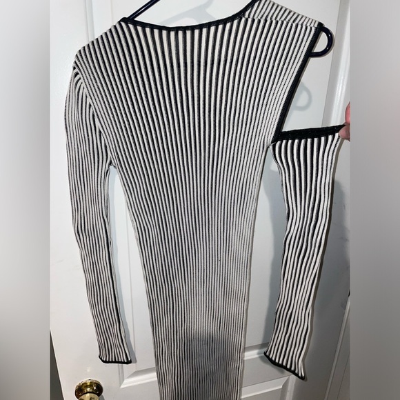 New! BAOBAB Ima Black and White Cut Out Maxi Dress 🖤 Small NWT! - Picture 13 of 16